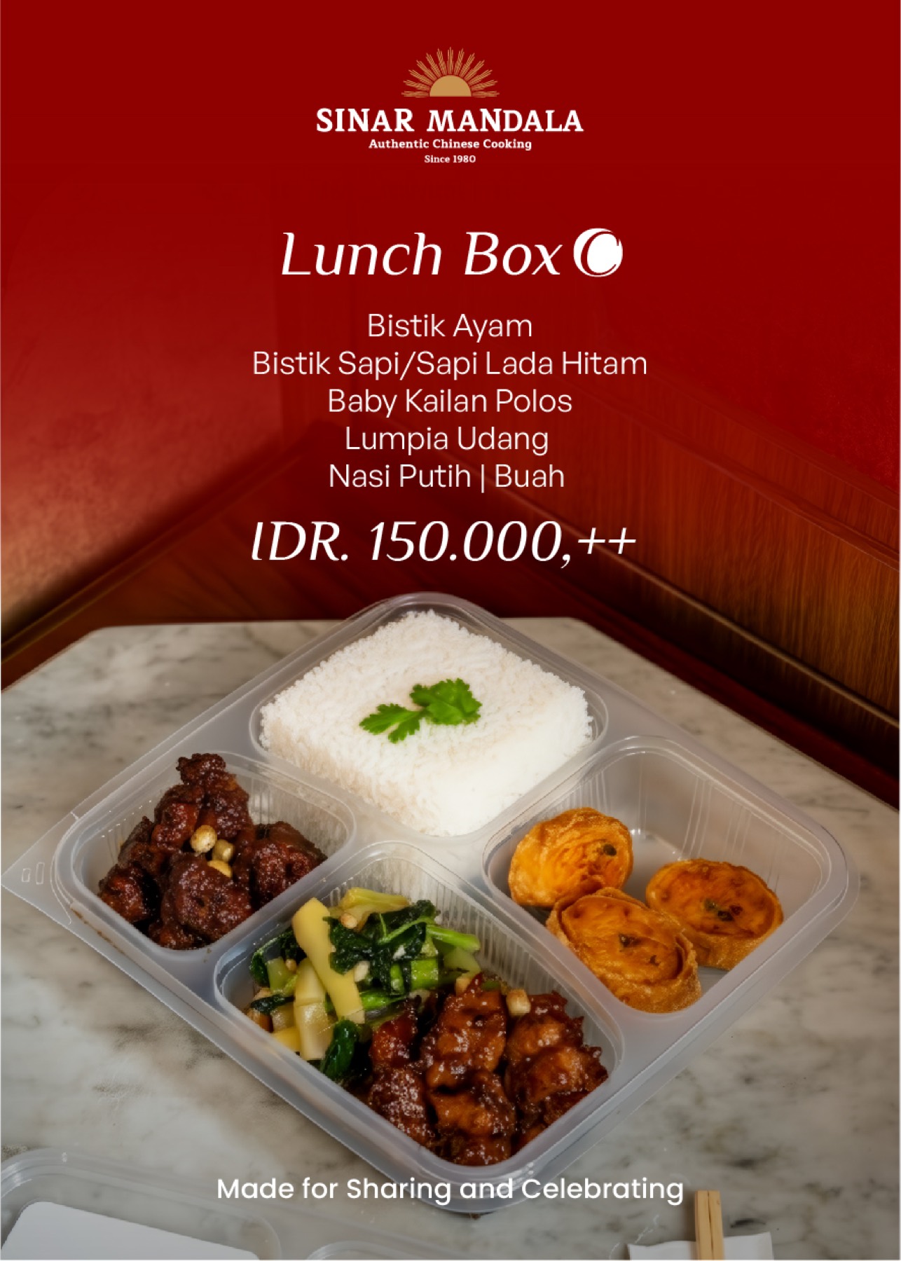 Lunch box paket C Sinar Mandala