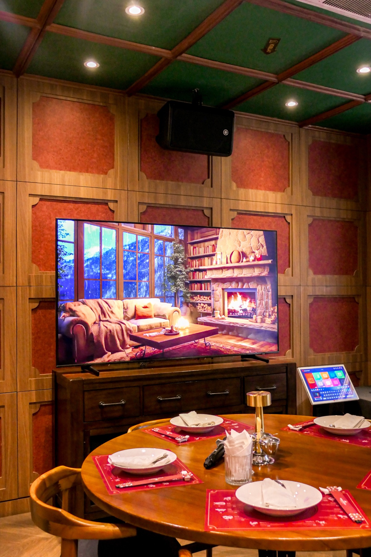 VIP room intimate setup Sinar Mandala