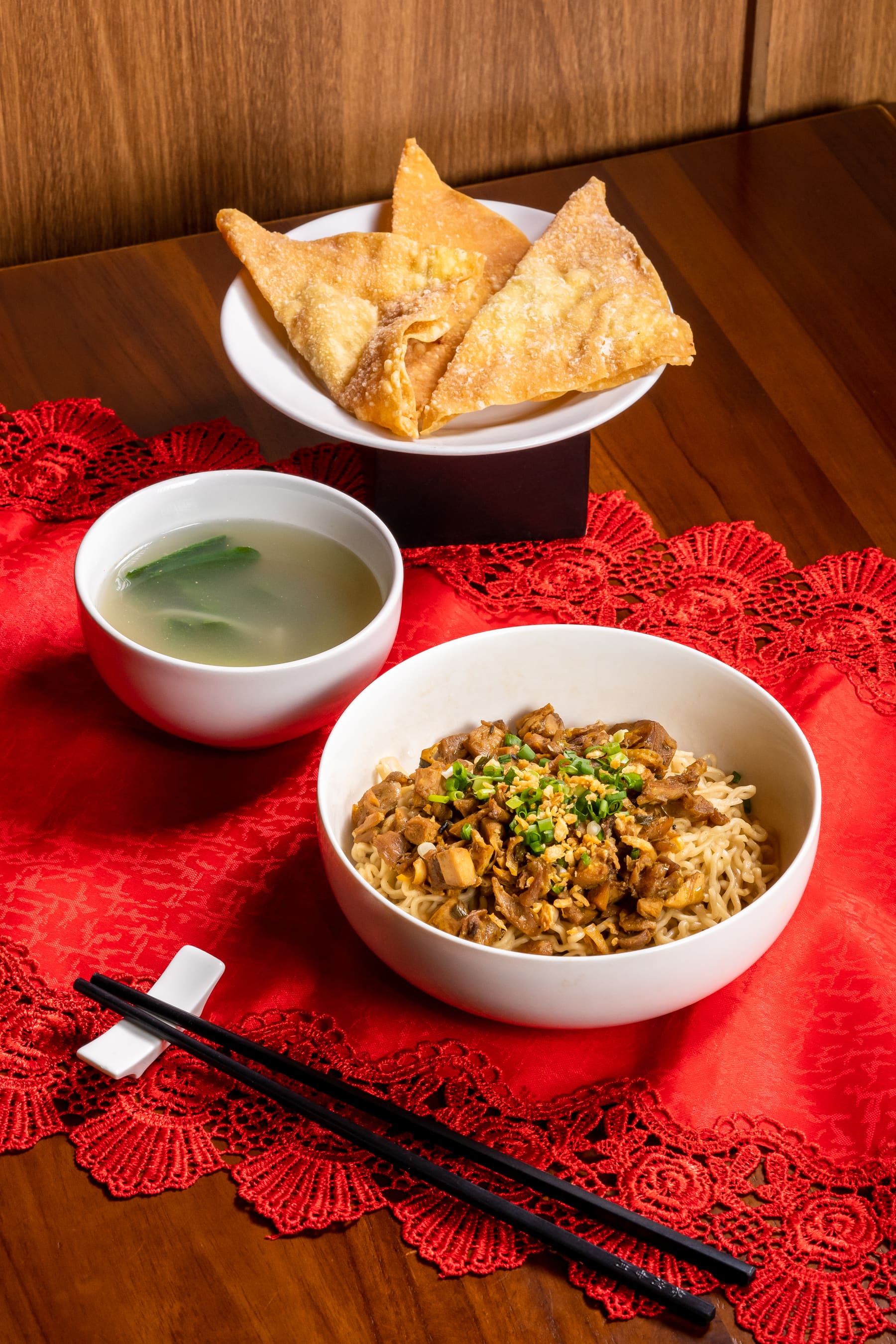 Mie Ayam Pangsit Goreng