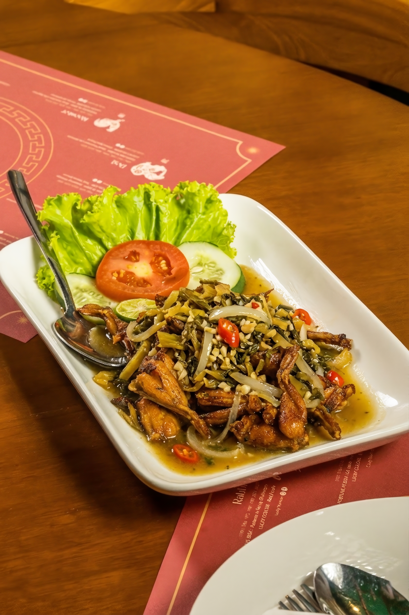 Swikee Saklon Cah Sayur Asin
